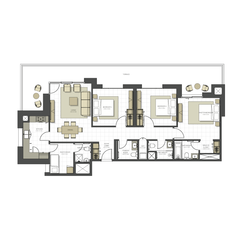 Apartments plan
