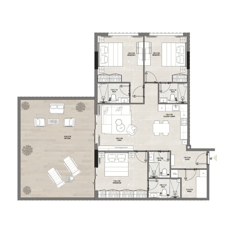 Apartments plan