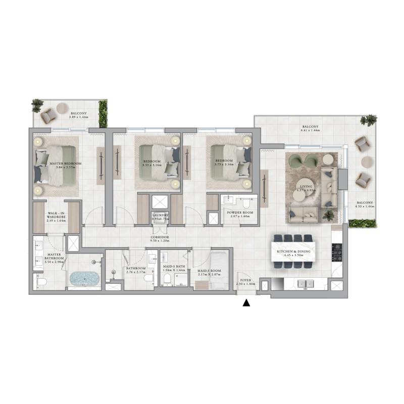 Apartments plan