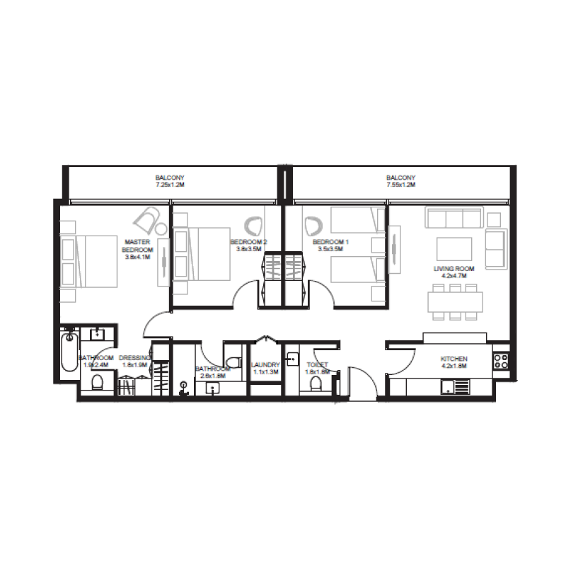 Apartments plan
