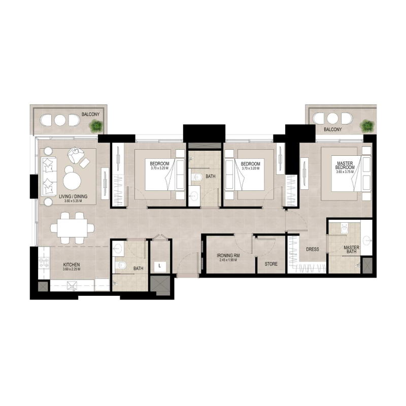 Apartments plan
