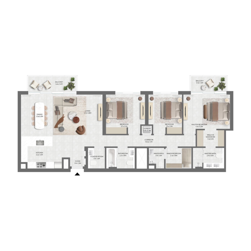 Apartments plan