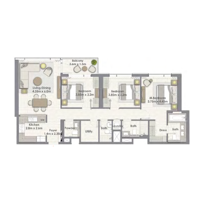 Apartments plan