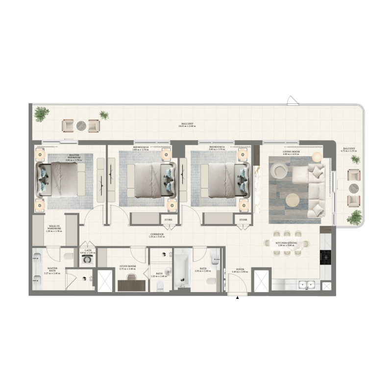 Apartments plan