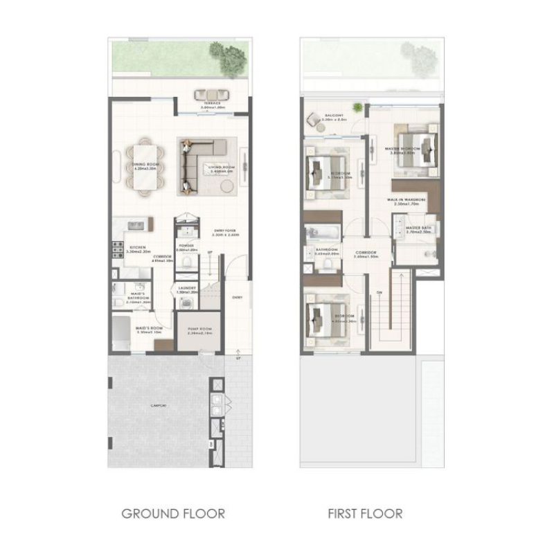 Townhouse plan