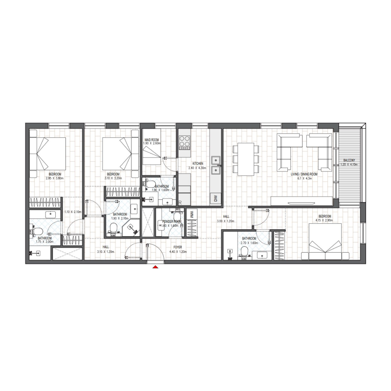 Apartments plan