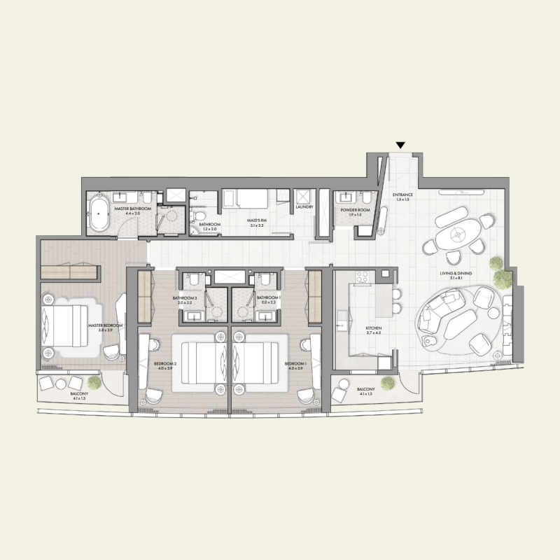 Apartments plan