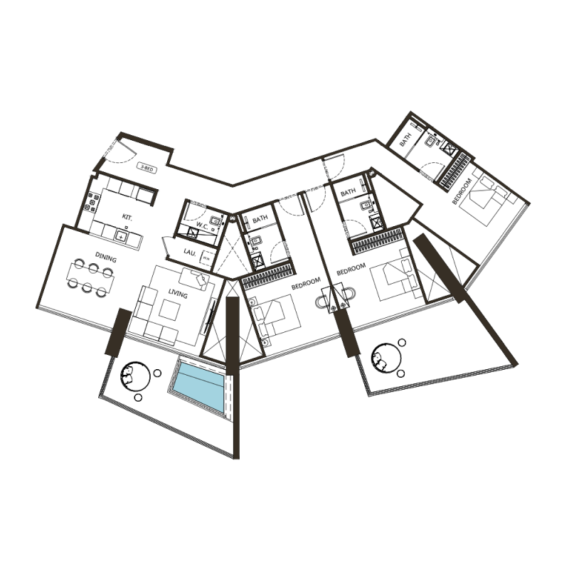 Apartments plan