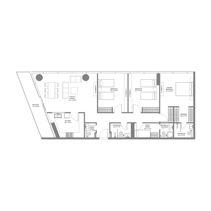 Apartments plan