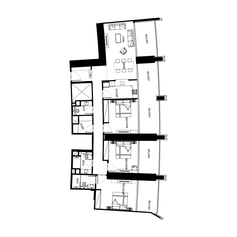 Apartments plan