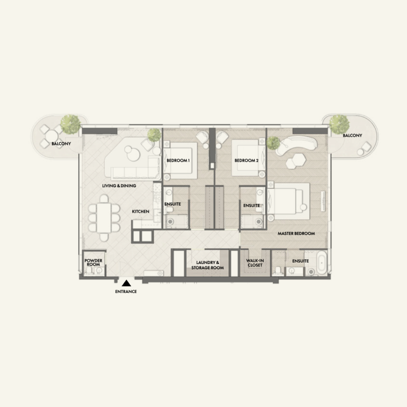 Apartments plan