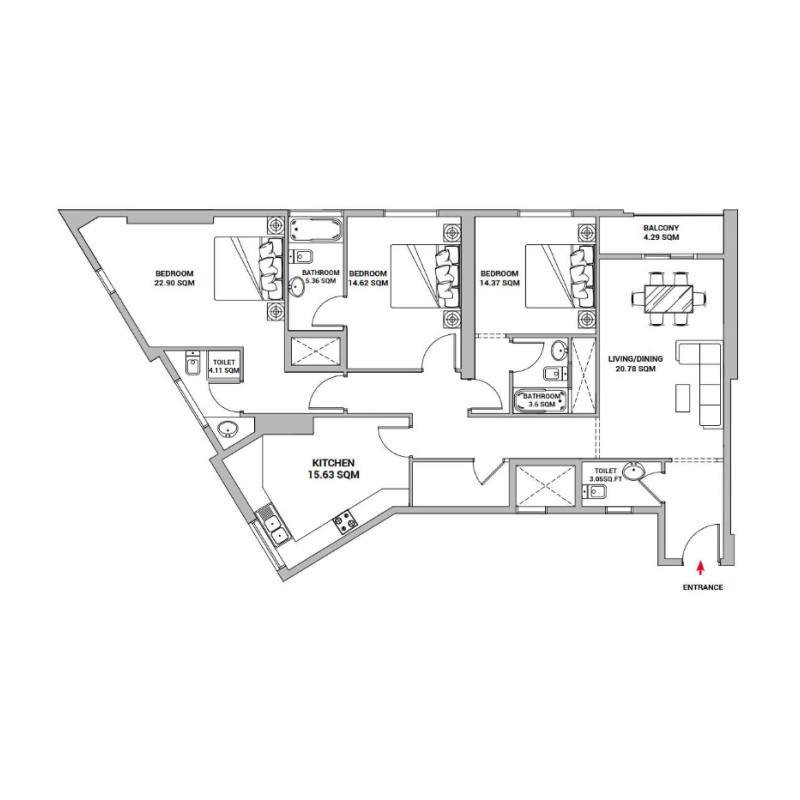 Apartments plan
