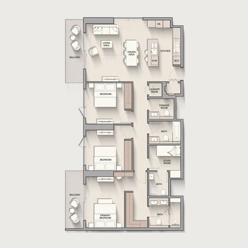 Apartments plan