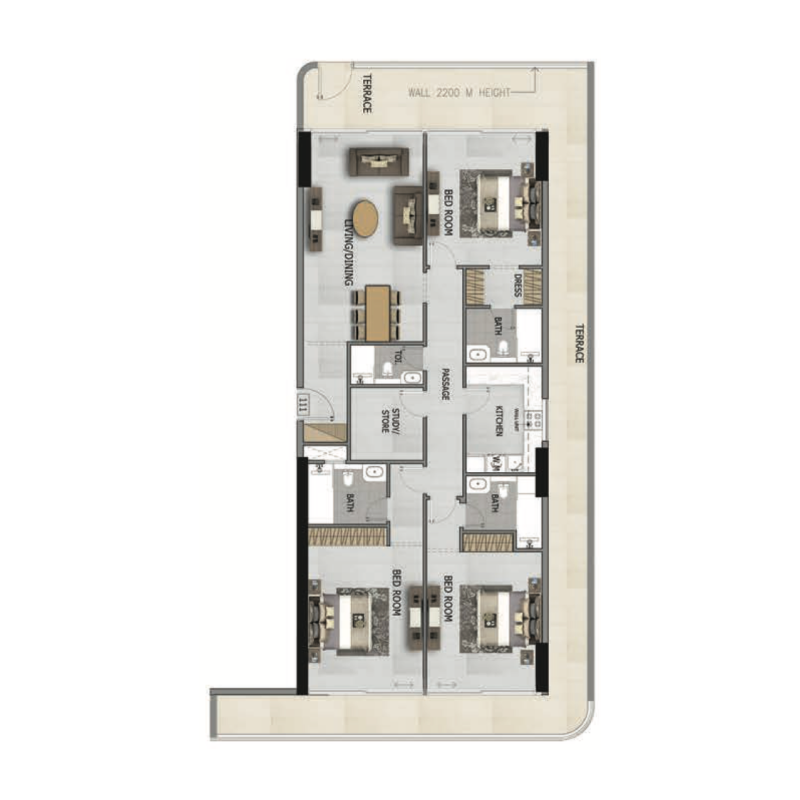Apartments plan