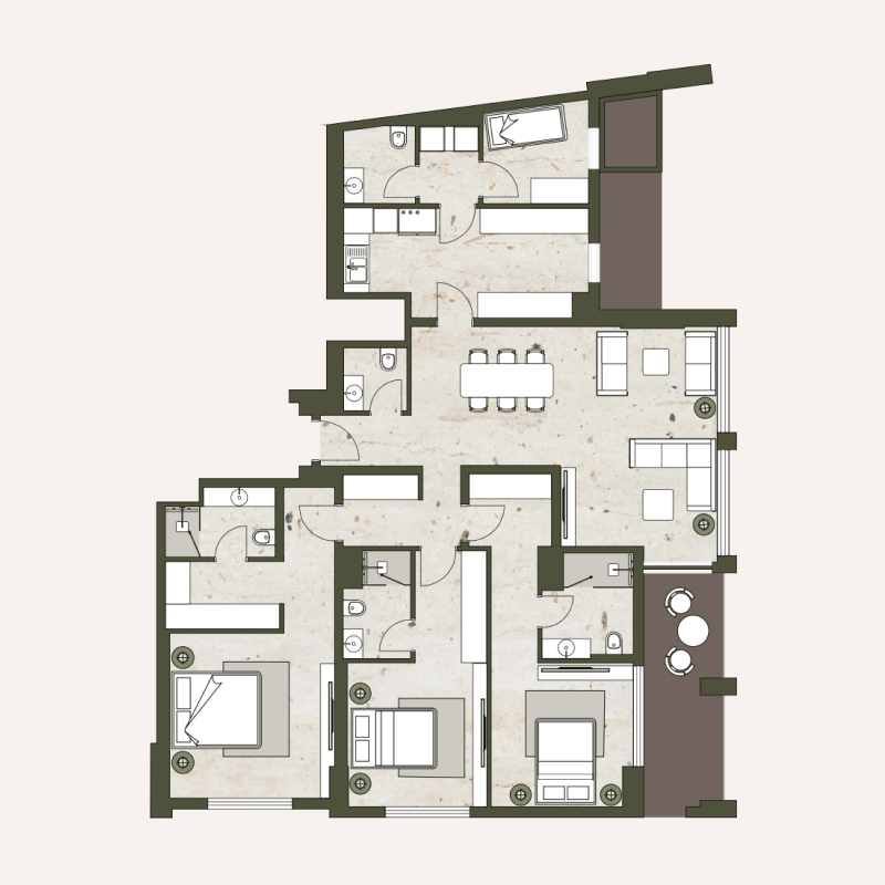 Apartments plan