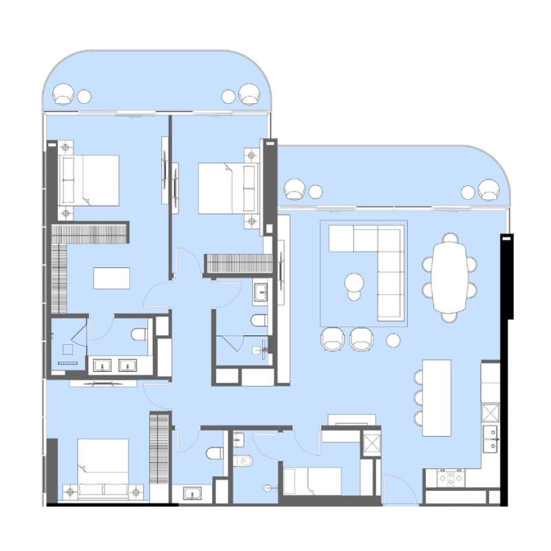 Apartments plan
