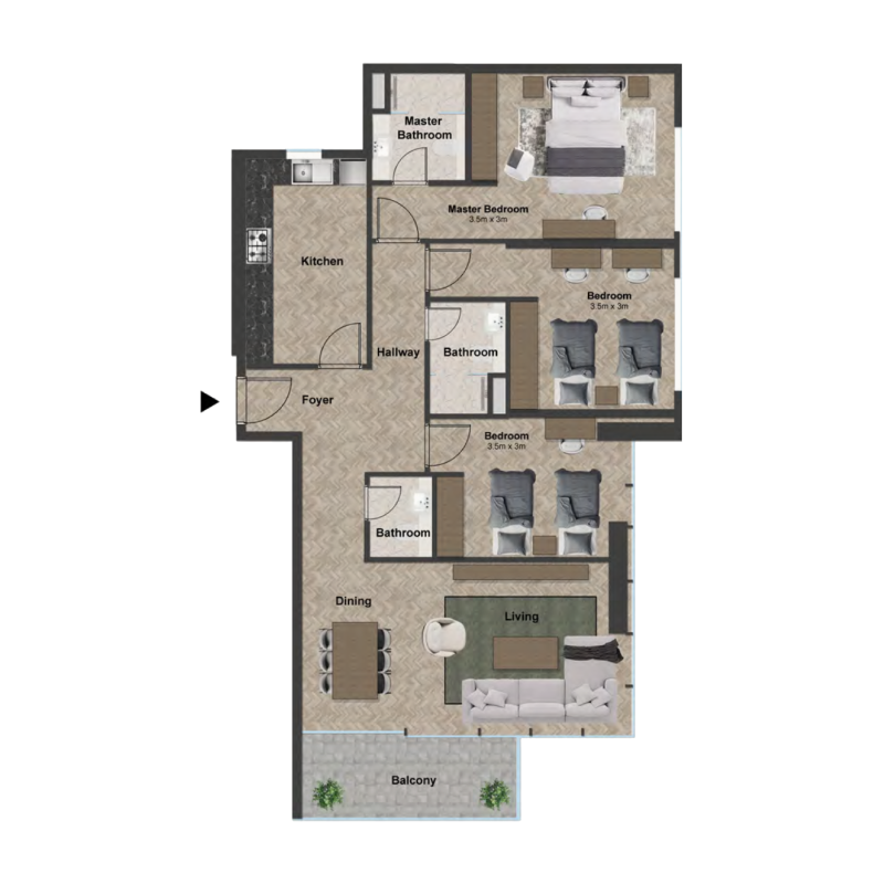 Apartments plan