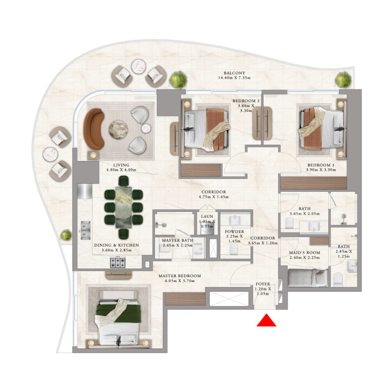 Apartments plan
