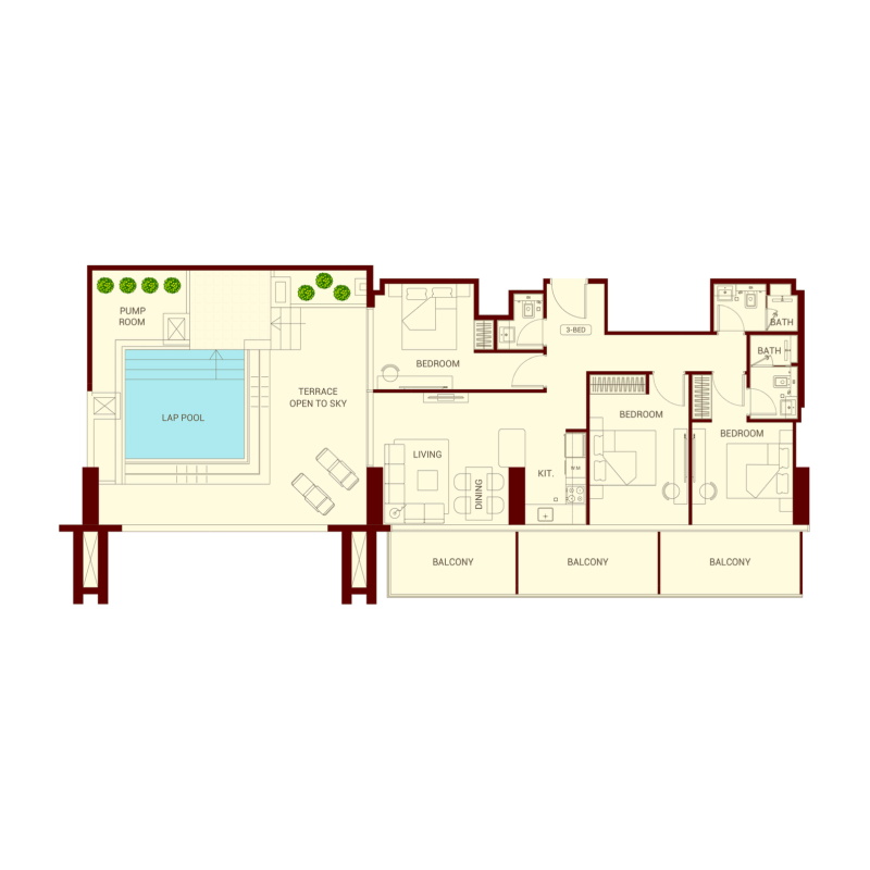 Apartments plan