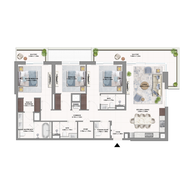 Apartments plan