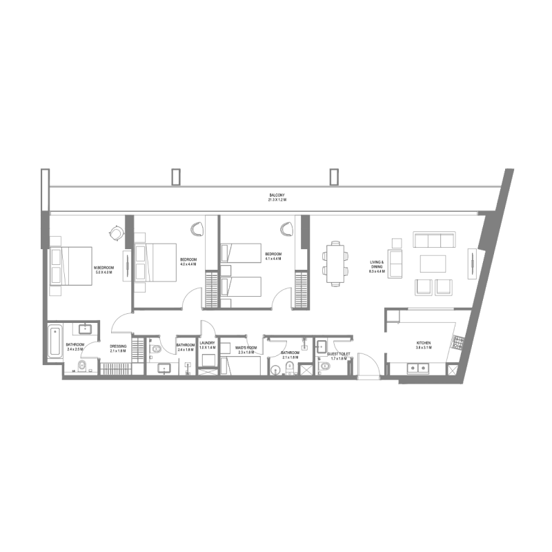 Apartments plan