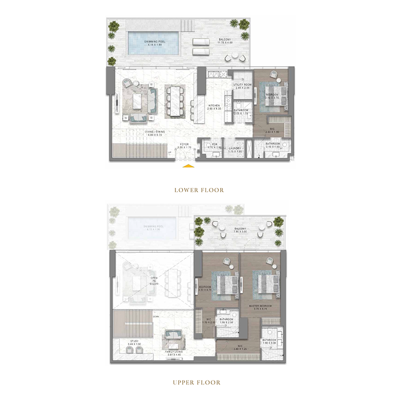 Penthouse plan