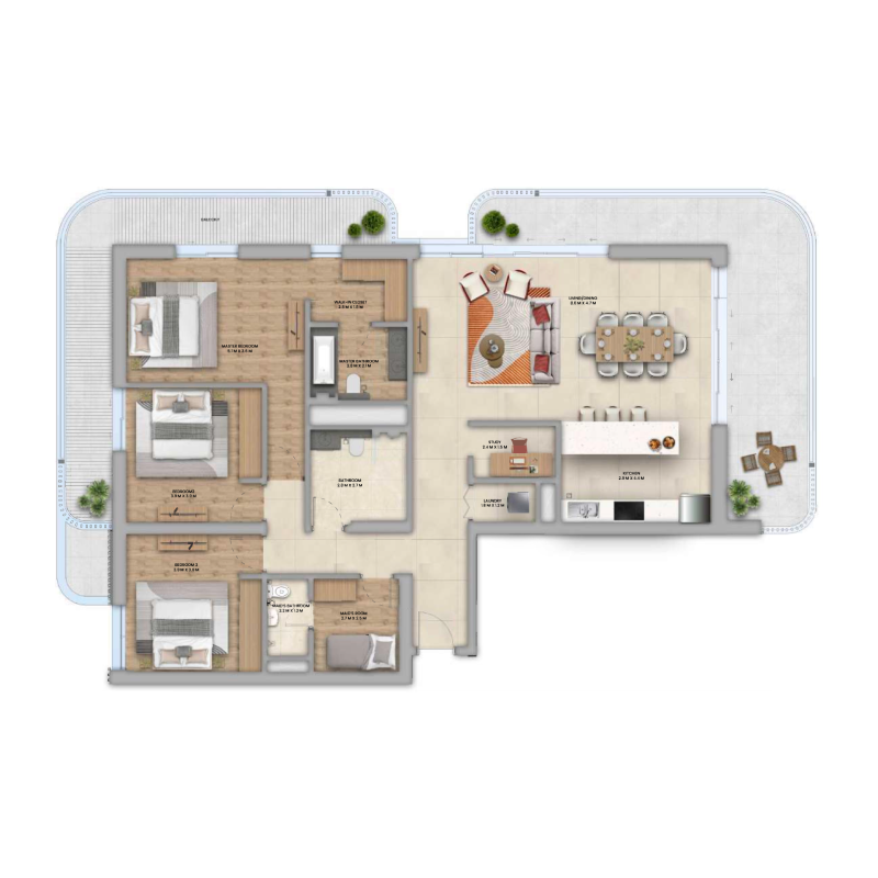 Apartments plan