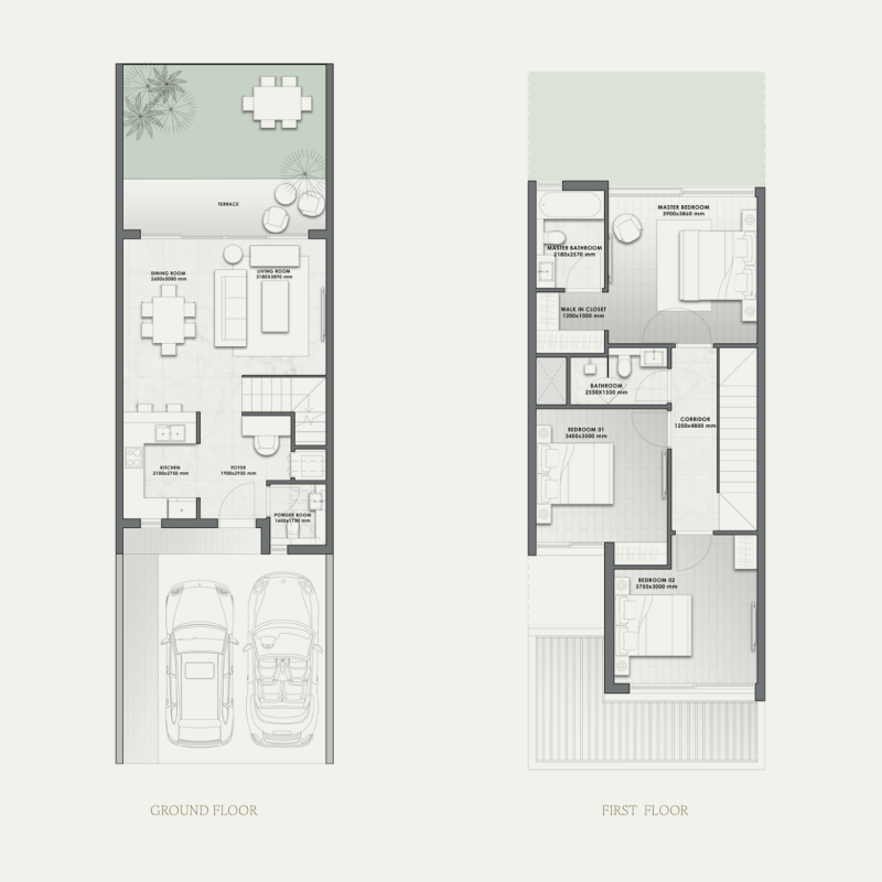 Townhouse plan