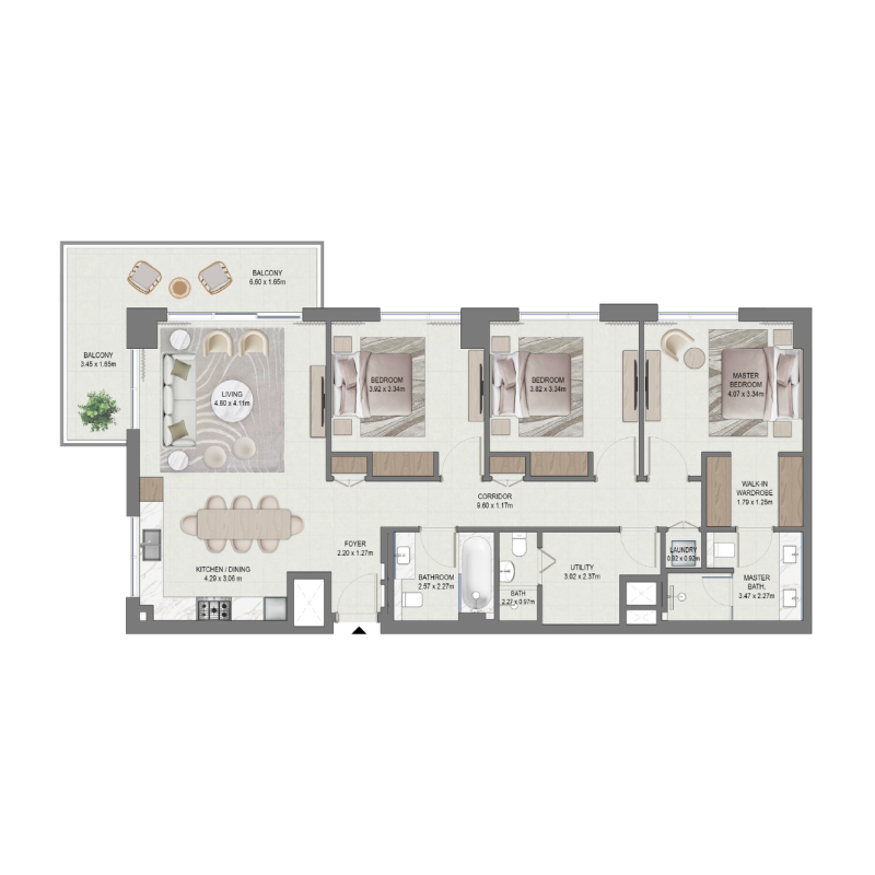 Apartments plan