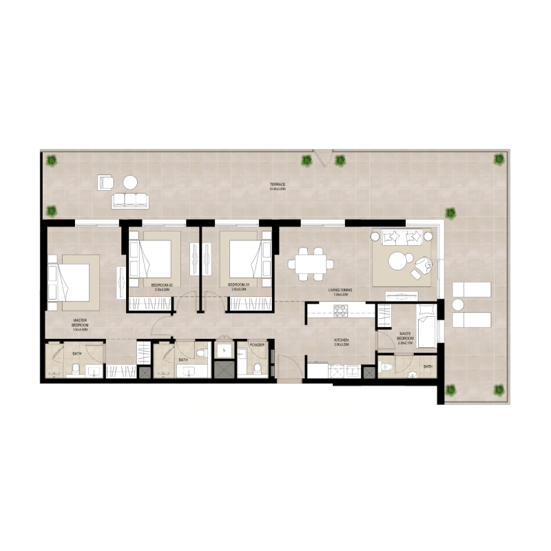Apartments plan