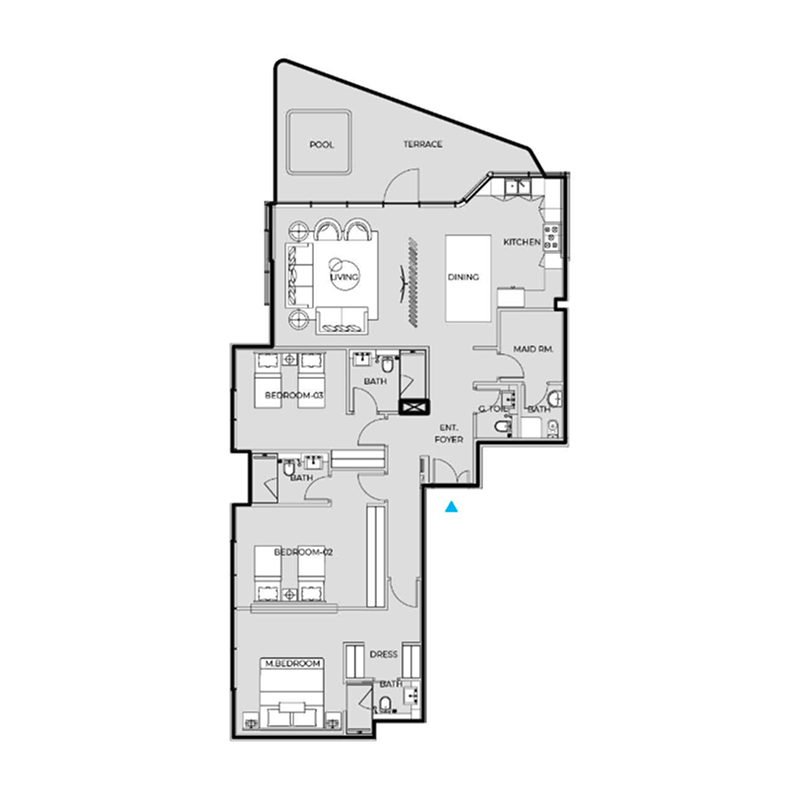 Apartments plan