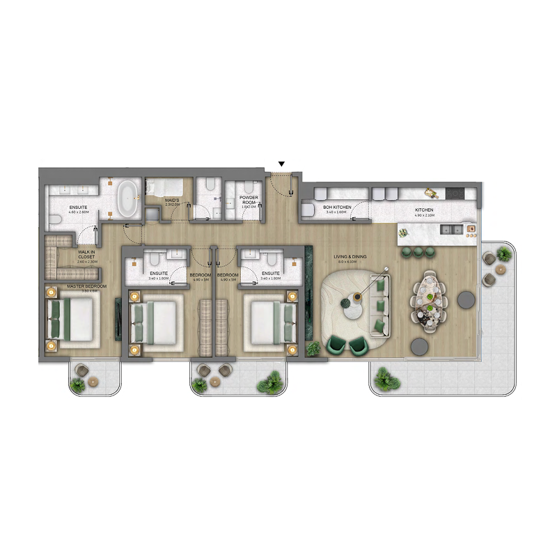 Apartments plan