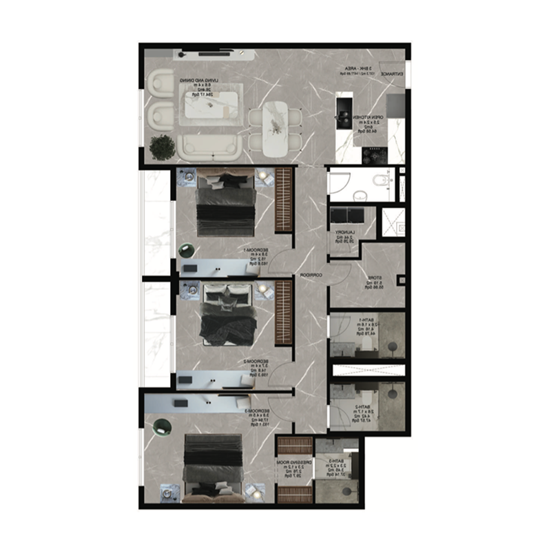 Apartments plan