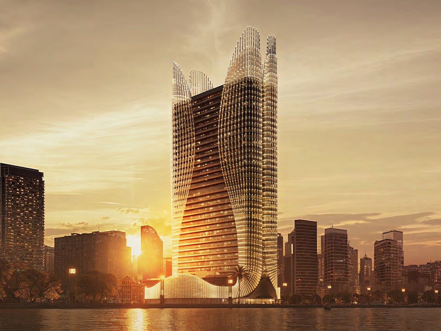 Binghatti Skyhall architecture 3