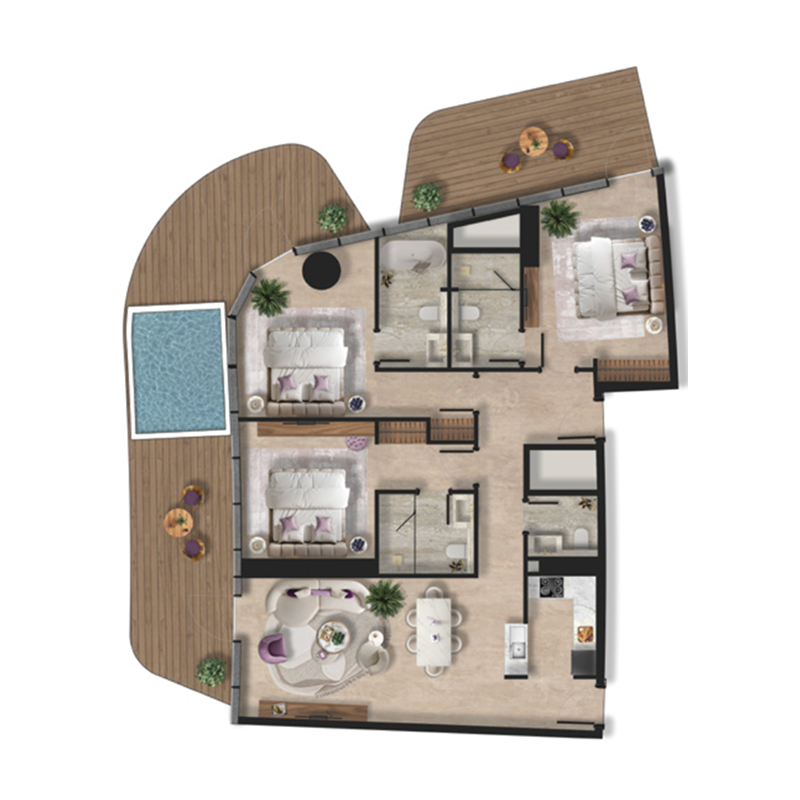 Apartments plan