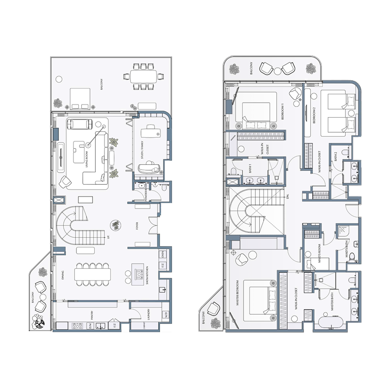 Duplex plan