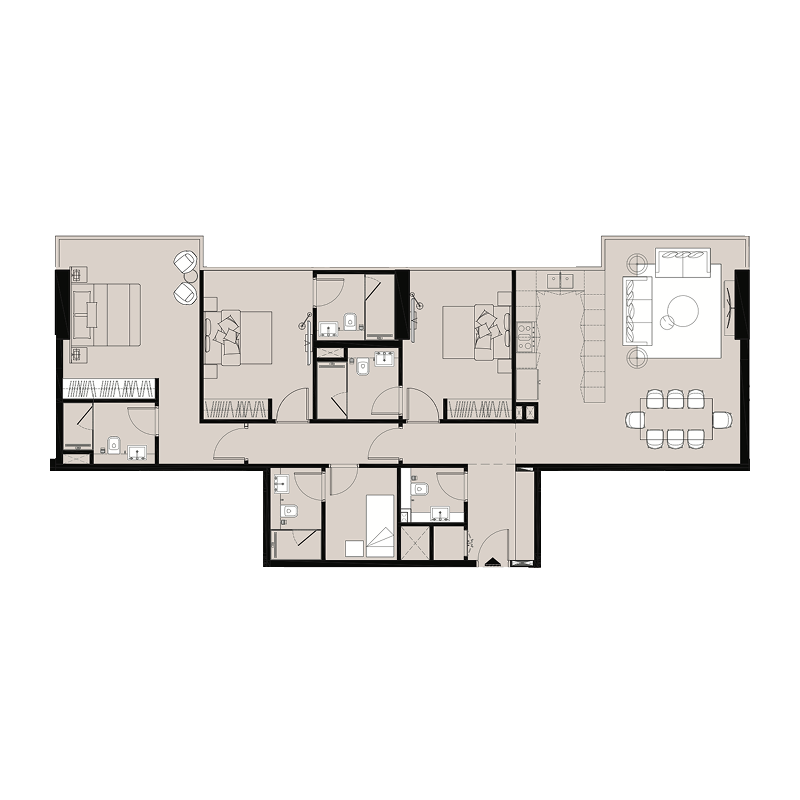 Apartments plan