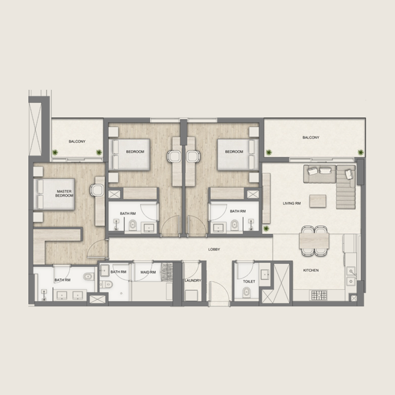 Apartments plan