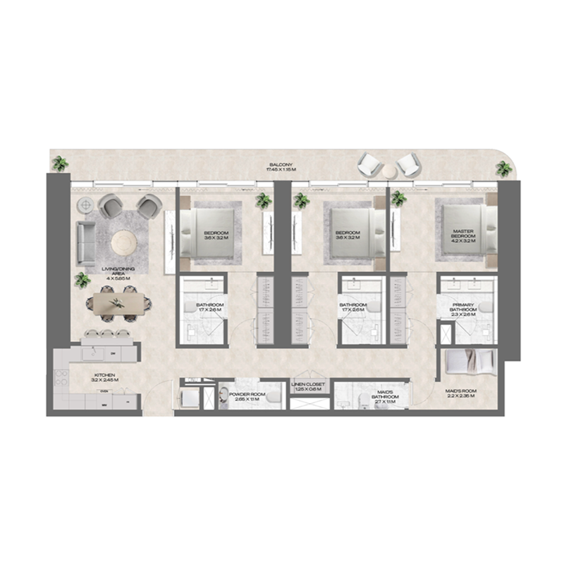 Apartments plan