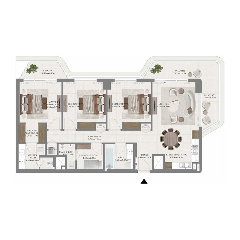 Apartments plan