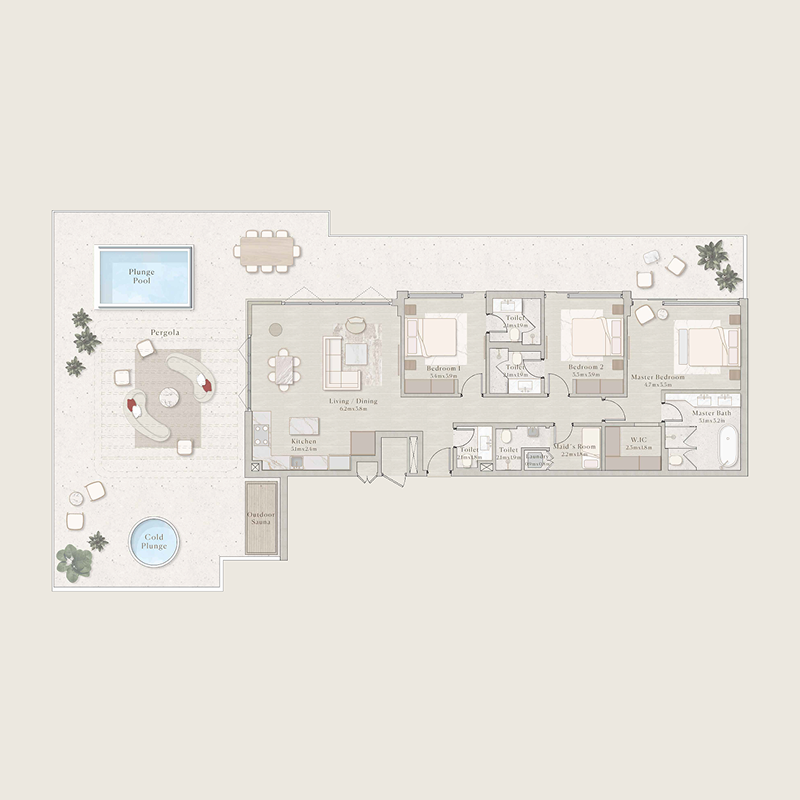 Apartments plan