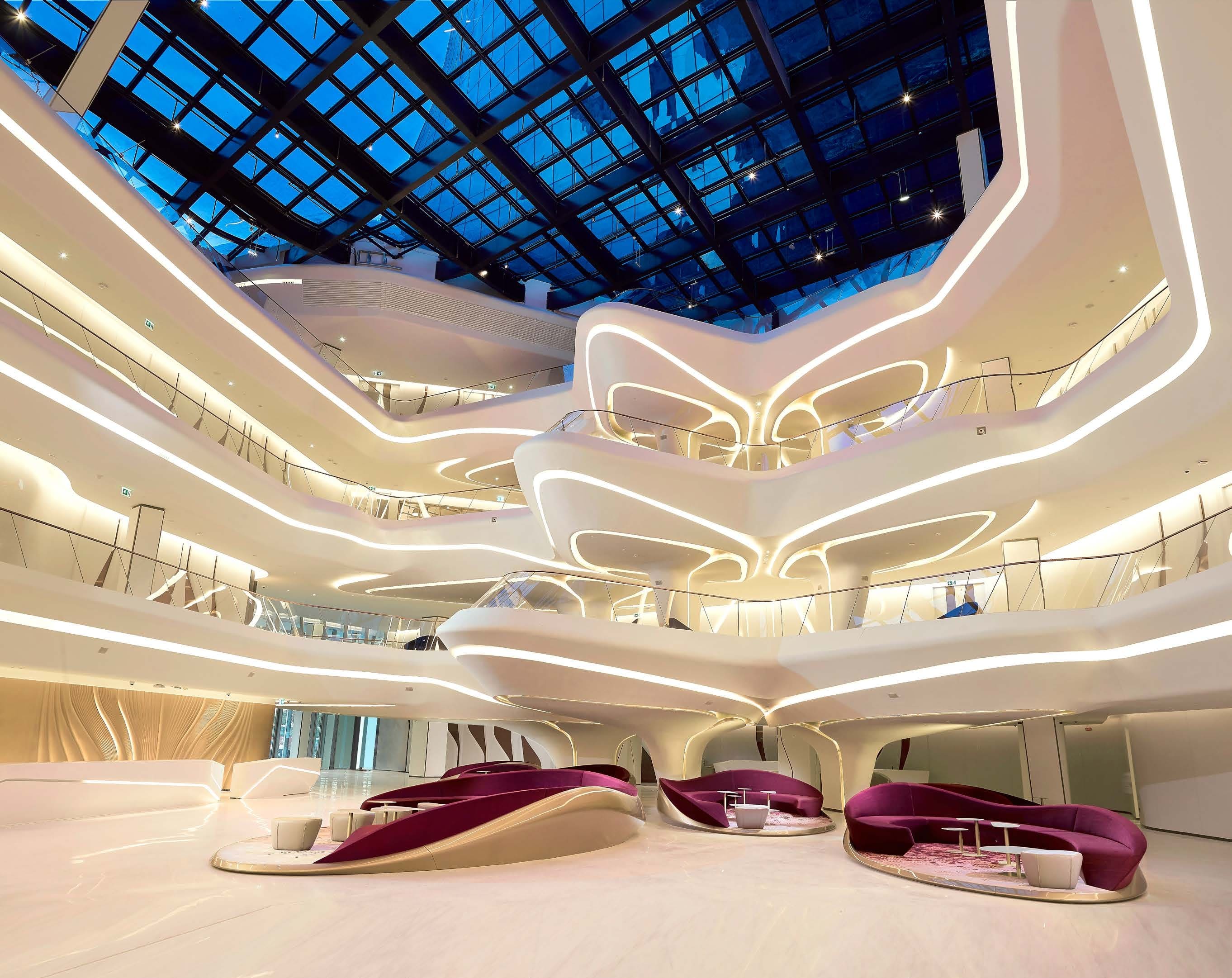Opus By Zaha Hadid lobby 2
