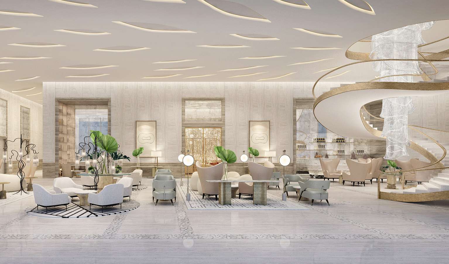 The Palm Tower lobby 1