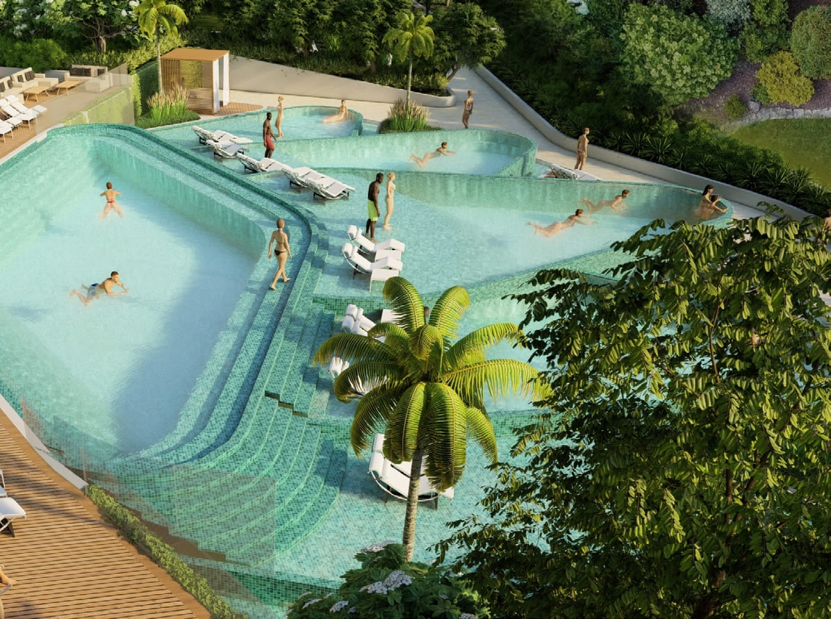 State-of-the-art infinity pool amenity image