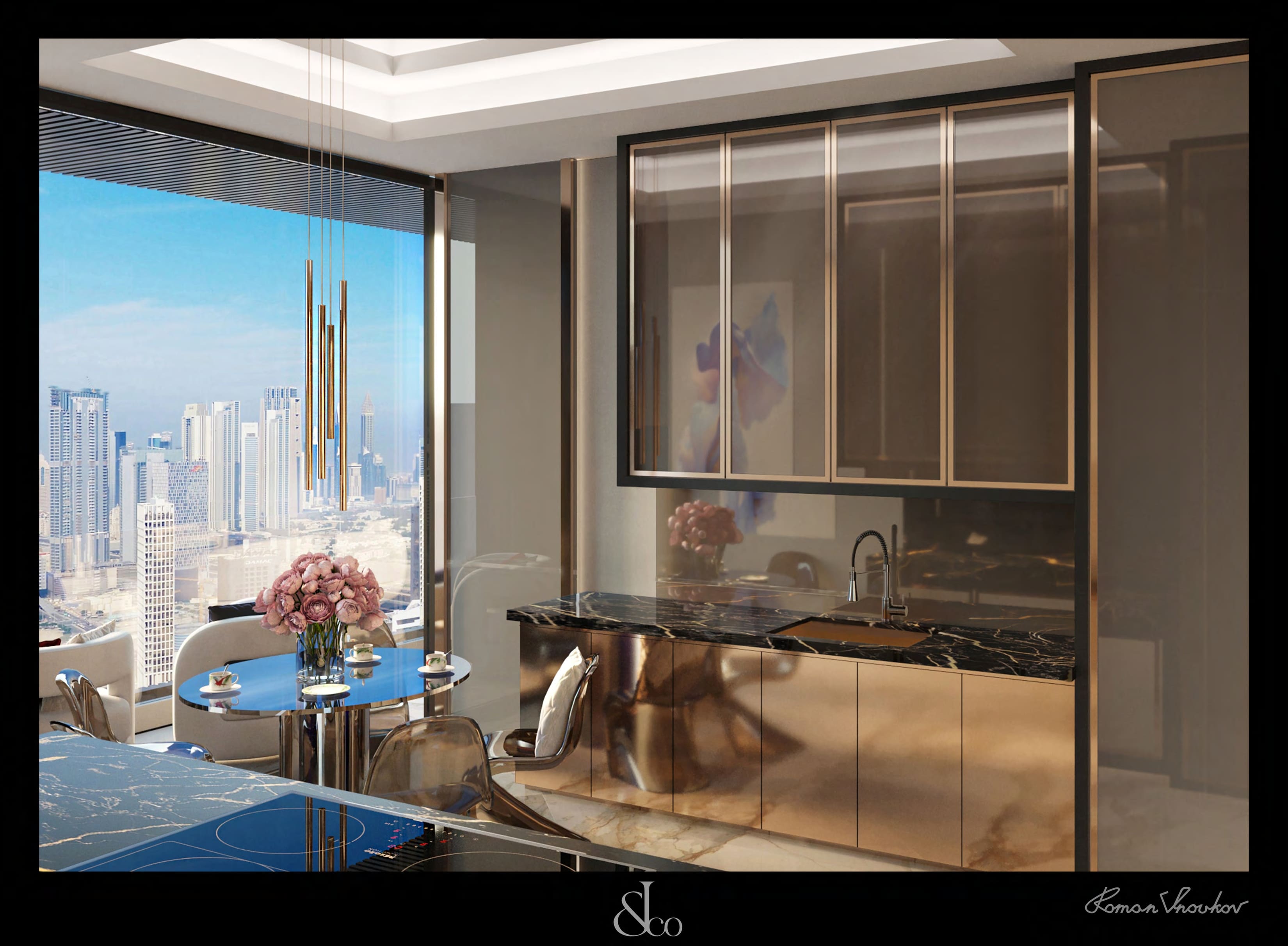 Burj Binghatti Jacob and Co Residences interior 8