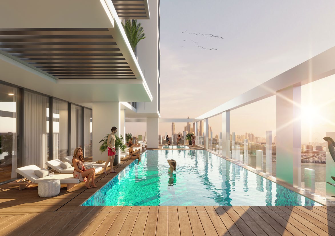 Rooftop Infinity Pool amenity image