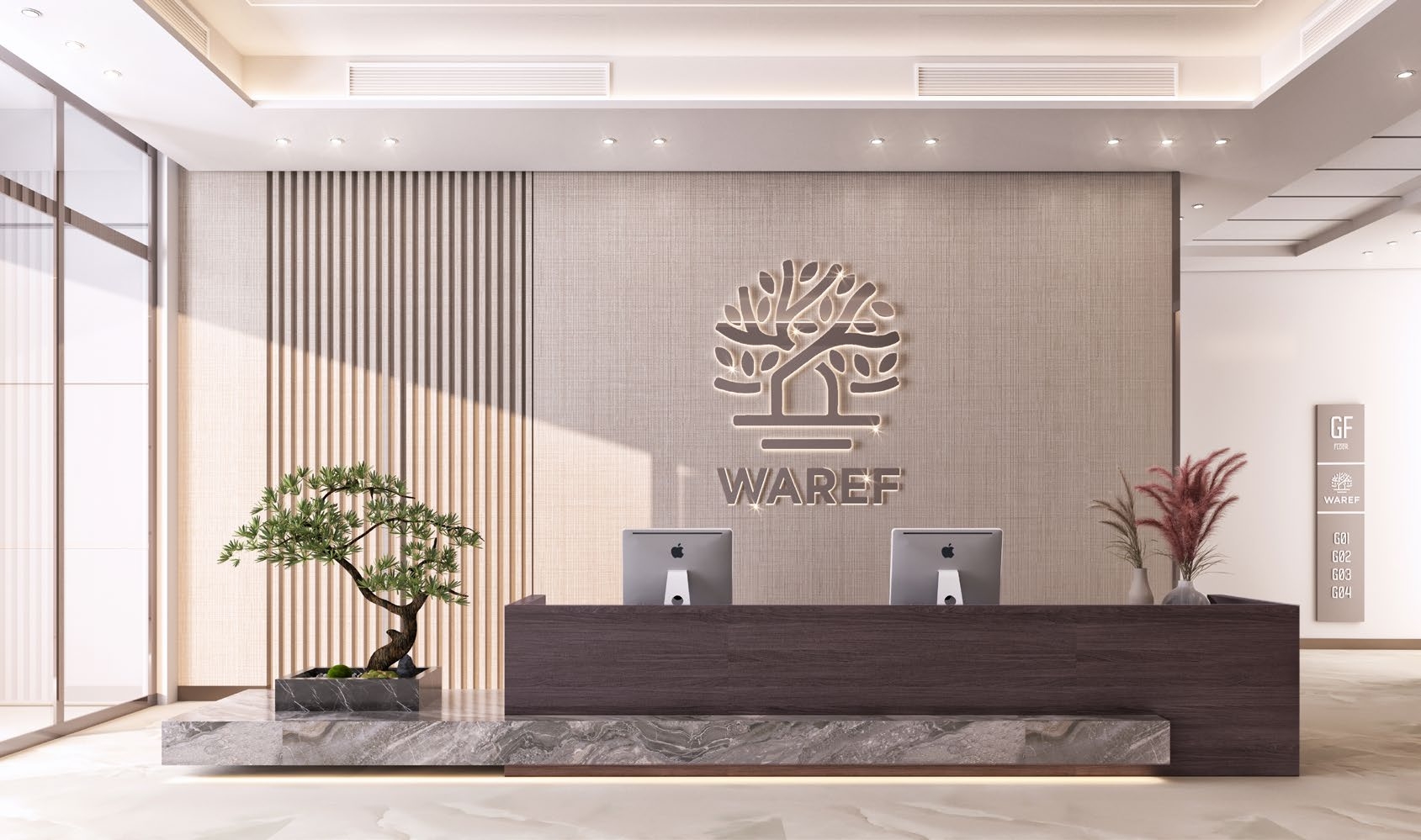 Waref Residences lobby 1