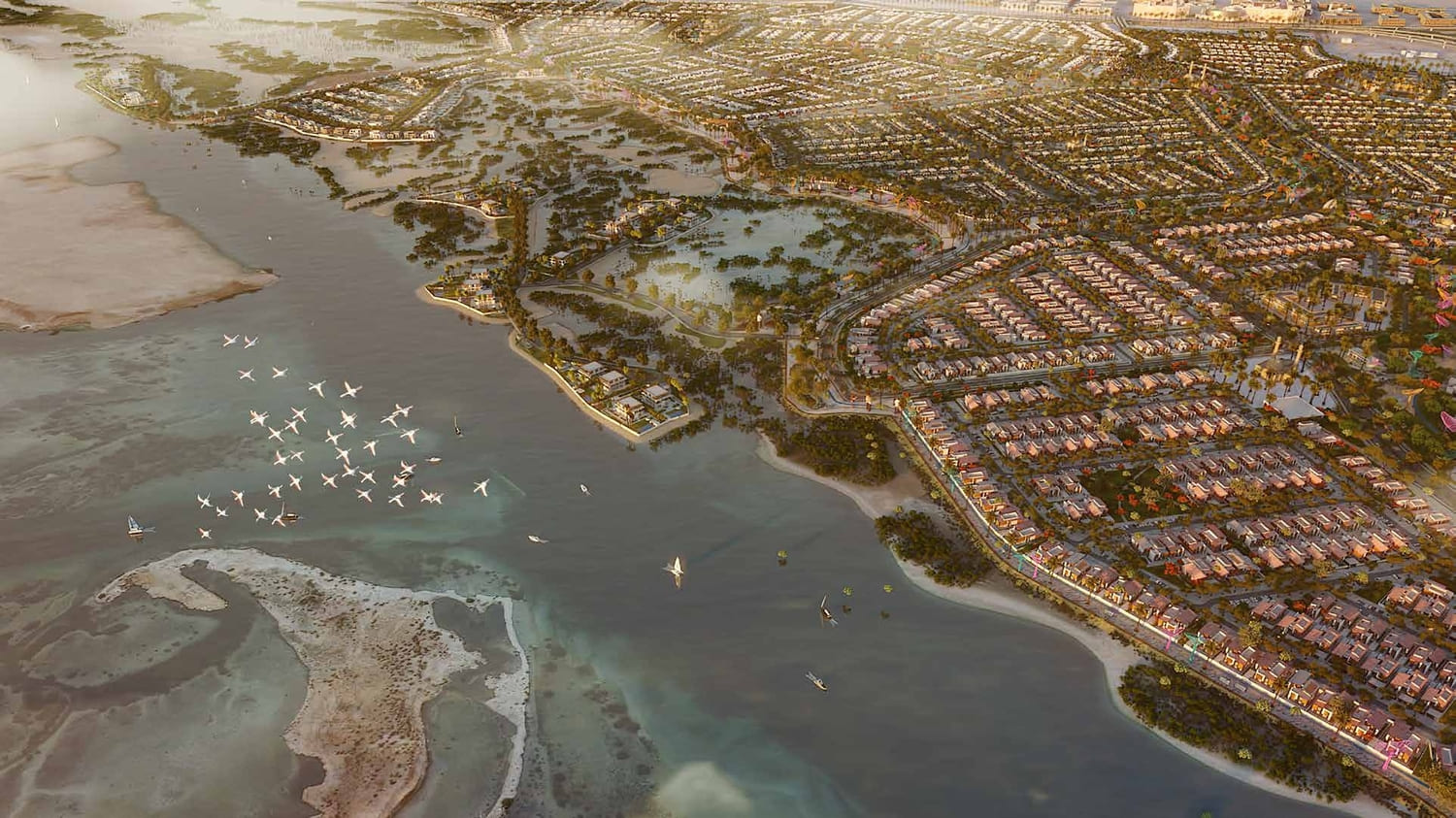 Saadiyat Lagoons master plan 1
