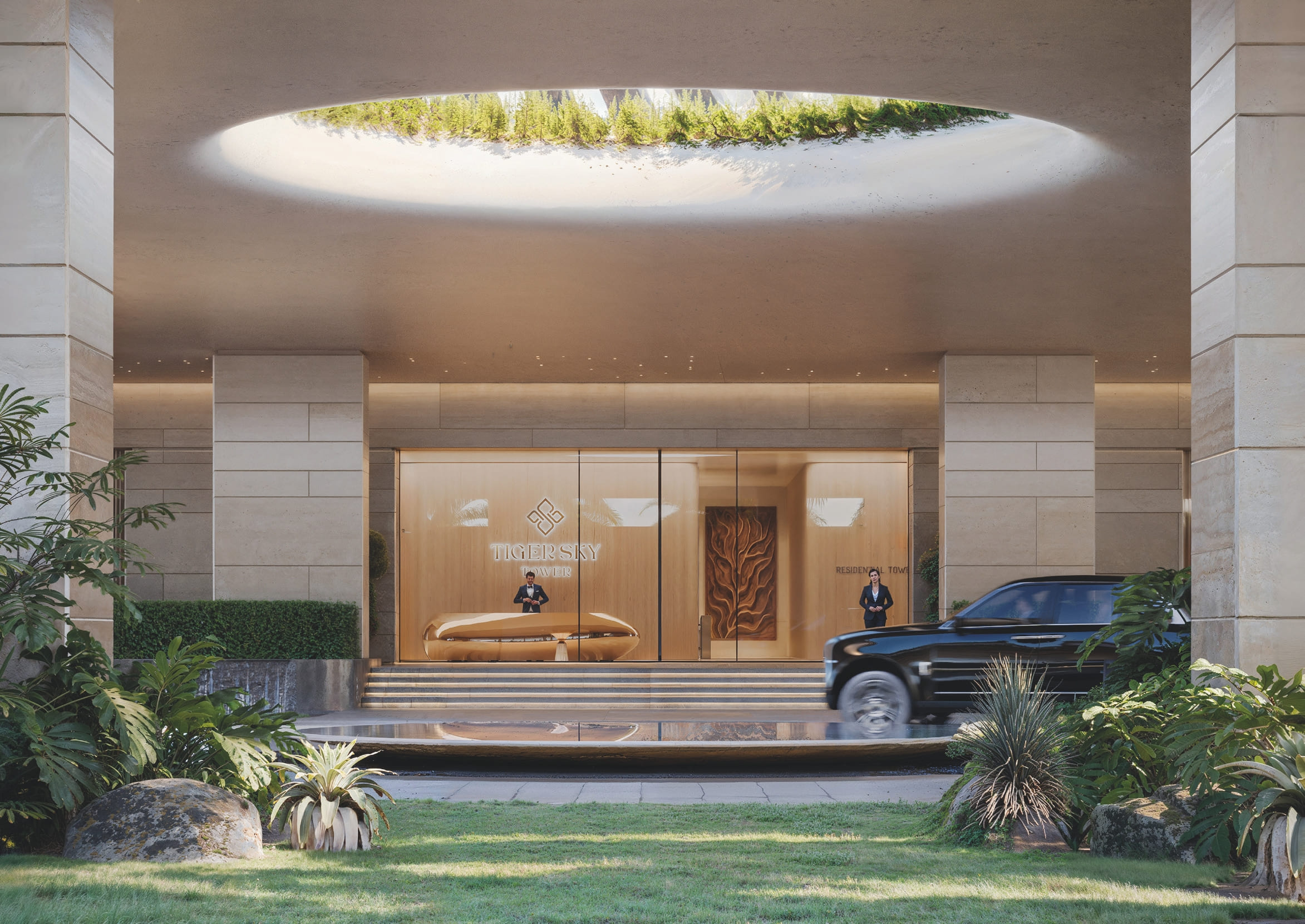 Tiger Sky Tower architecture 4