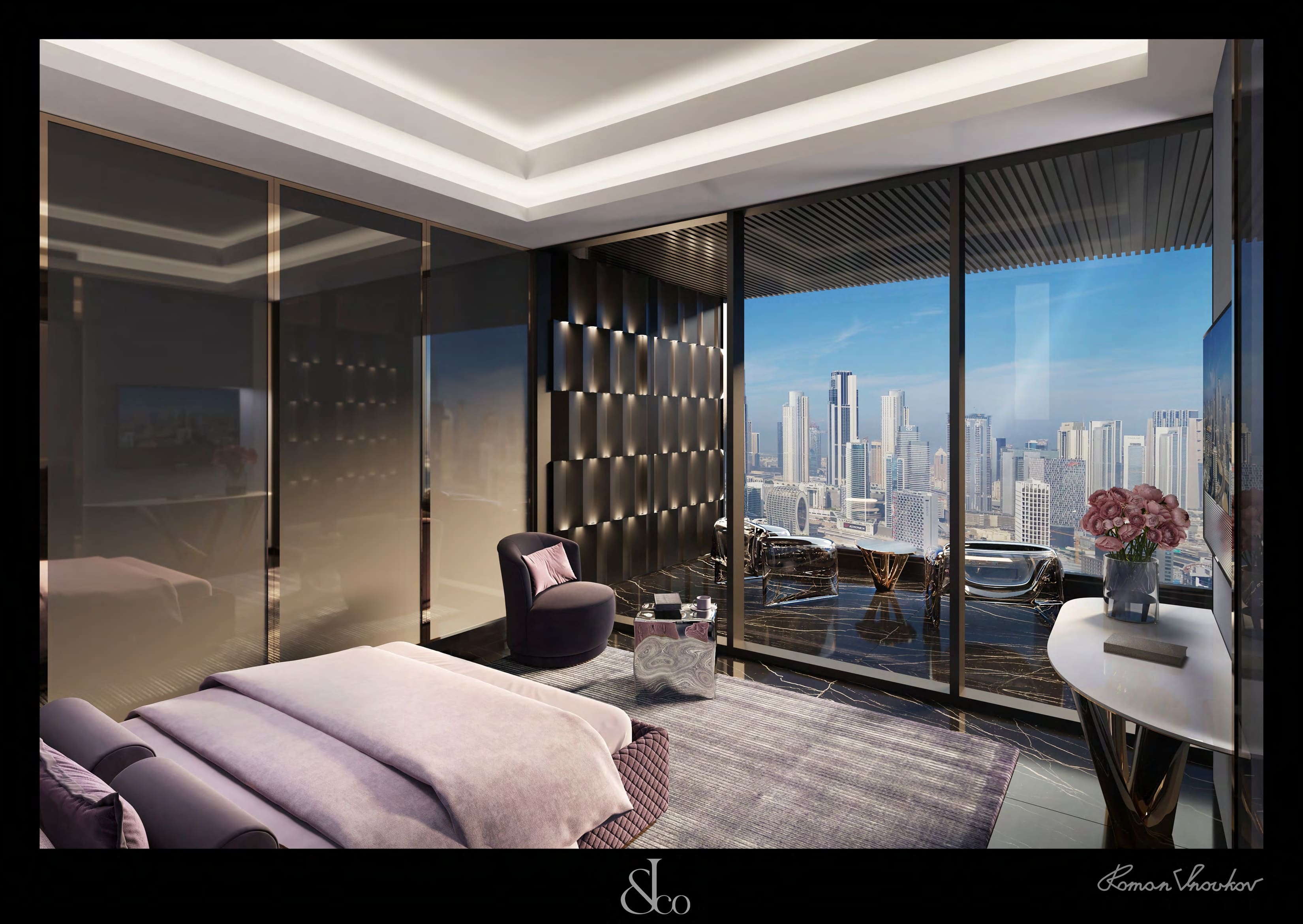 Burj Binghatti Jacob and Co Residences interior 6